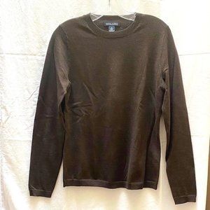 Banana Republic Coffee Merino Wool Sweater Women's M